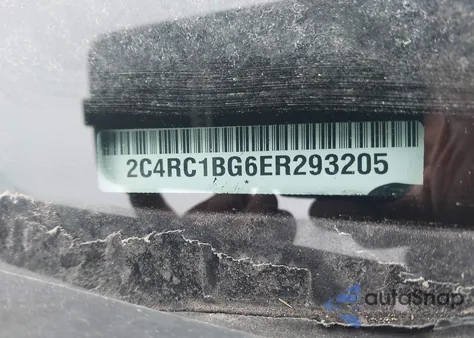 2014 Chrysler Town & Country Touring z USA, uszkodzony, nr VIN 2C4RC1BG6ER293205